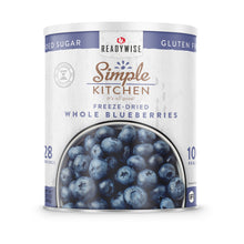 Load image into Gallery viewer, Simple Kitchen FD Whole Blueberries - 28 Serving Can