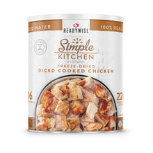 Load image into Gallery viewer, Simple Kitchen FD Diced Chicken 3 CT Case - 16 Serving Cans
