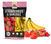Load image into Gallery viewer, Freeze-Dried Strawberries & Bananas - 6 Pack