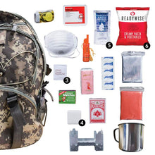 Load image into Gallery viewer, 64 Piece Survival Back Pack (CAMO)