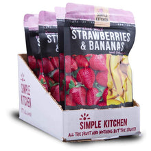 Load image into Gallery viewer, Freeze-Dried Strawberries & Bananas - 6 Pack