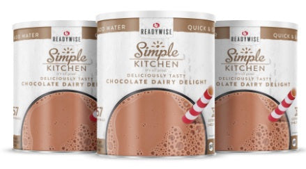 Simple Kitchen Chocolate Dairy Delight 3 CT Case