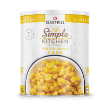 Load image into Gallery viewer, Simple Kitchen Freeze-Dried Corn - 23 Serving #10 Can
