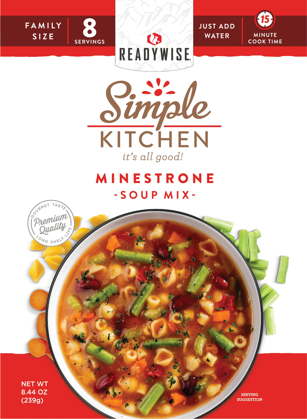 Minestrone - Soup Mix - 6 Ct Case - 8 Servings