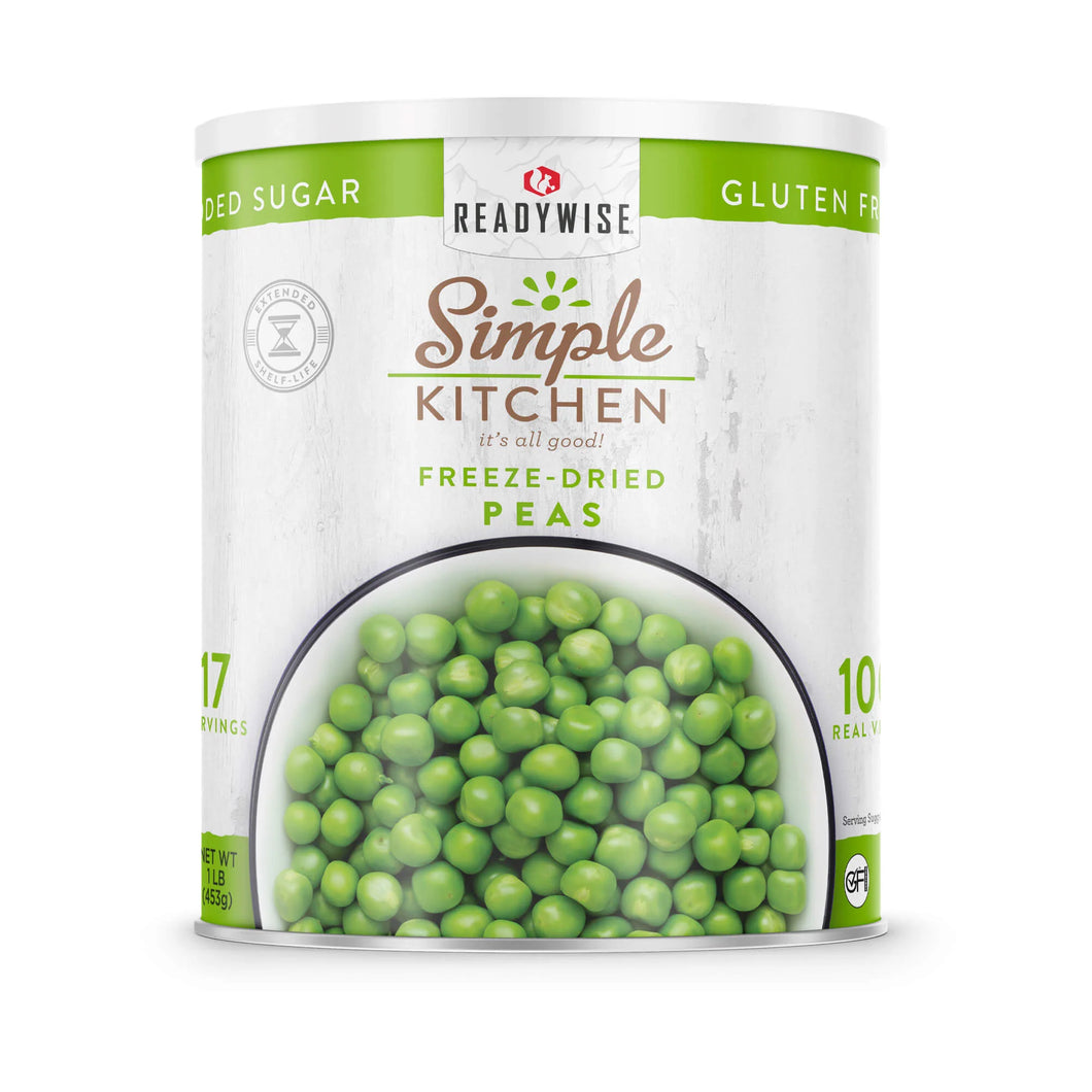 Simple Kitchen FD Peas 3 CT Case - 17 Serving Cans