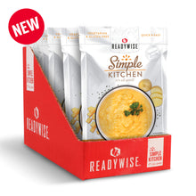 Load image into Gallery viewer, Simple Kitchen Cheddar Potato Soup - 24 Servings (Six Pouches, 4 Servings per Pouch)
