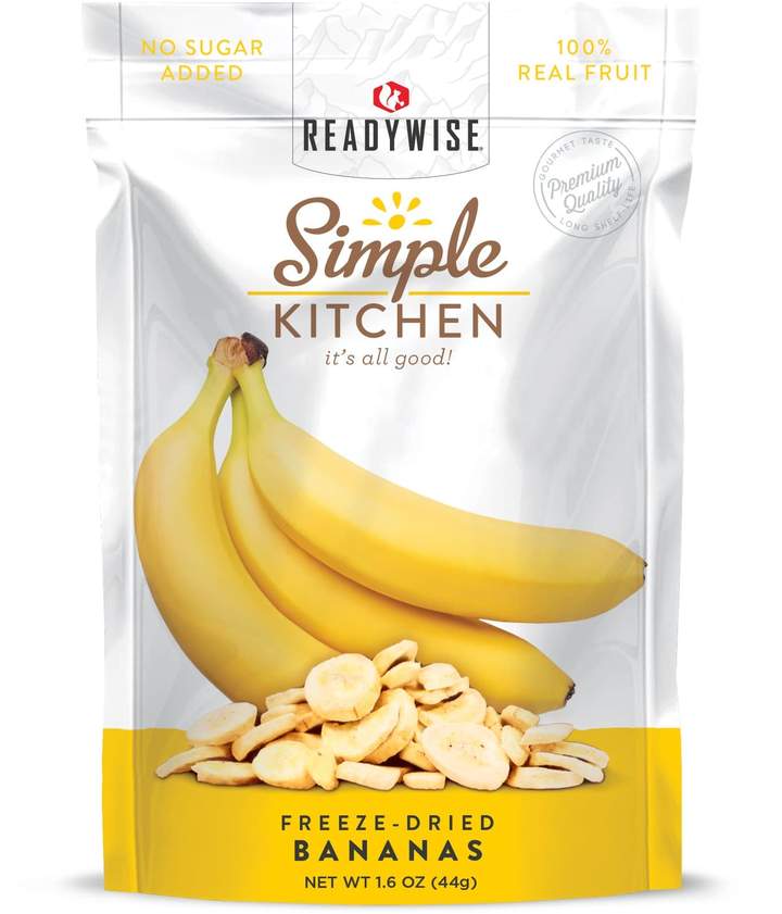 Freeze-Dried Bananas - 6 Pack