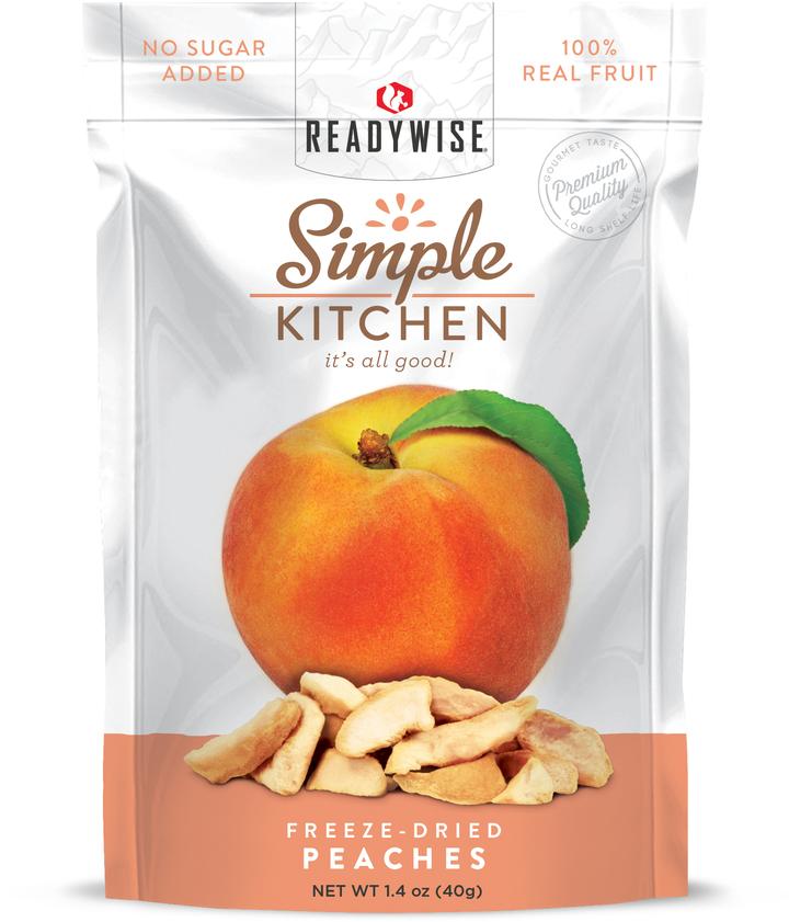 Freeze-Dried Peaches - 6 Pack