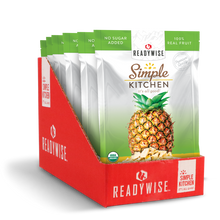 Load image into Gallery viewer, Simple Kitchen Organic Freeze-Dried Pineapples - 6 Pack
