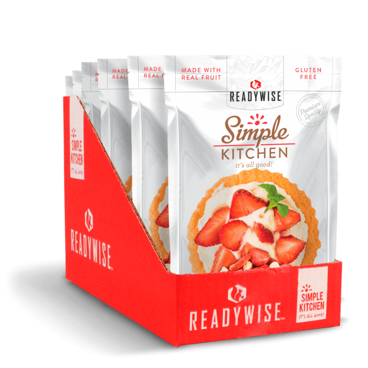 Simple Kitchen Strawberry Yogurt Tart - 6 Pack